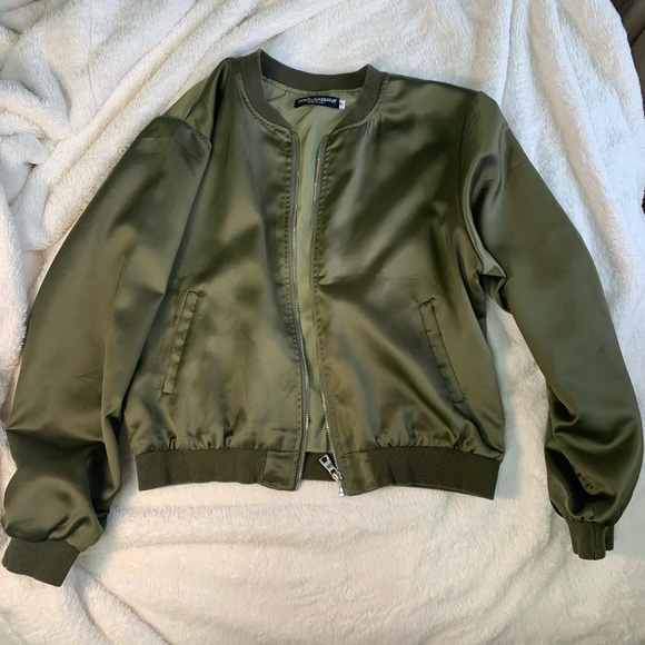 Green Bomber jacket - Picture 1 of 2